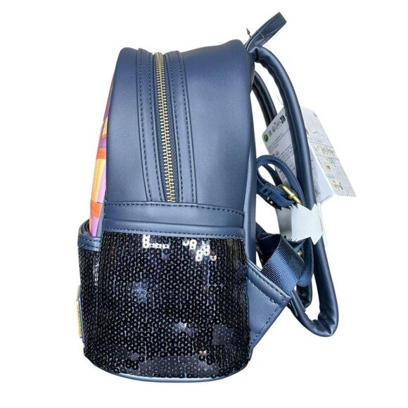 NEW Loungefly Harry Potter Diagon Alley Sequin Mini Backpack main image 9